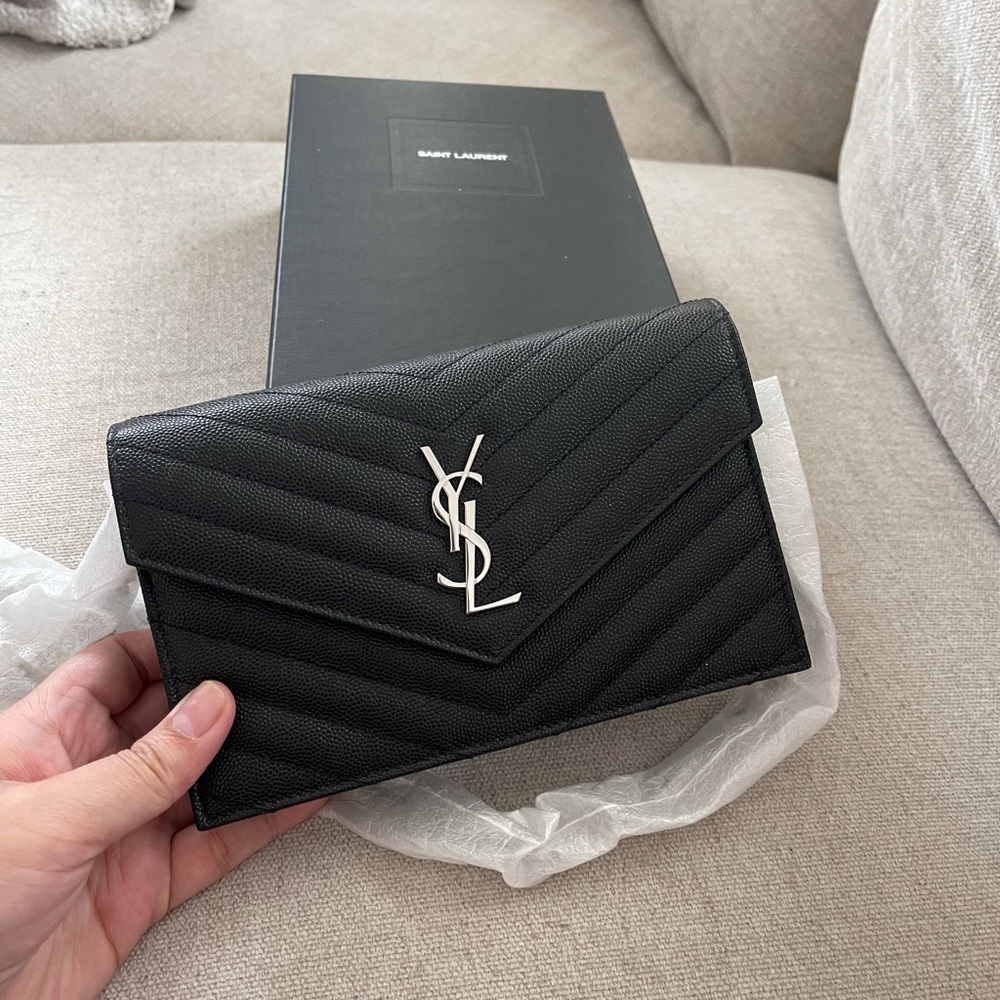 YSL Monogram Chain Wallet